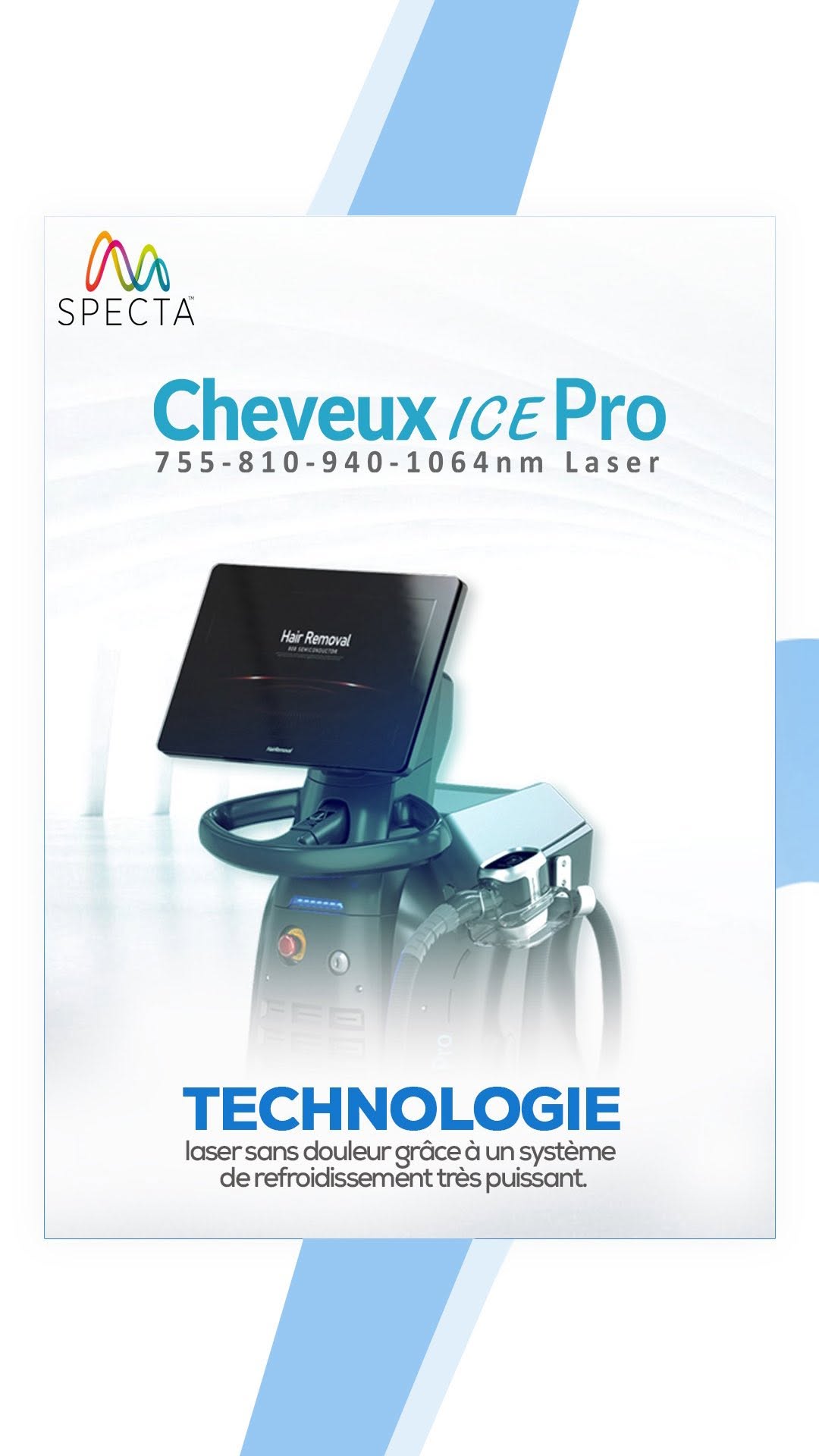 Démonstration Mésothérapie équipement Specta 5